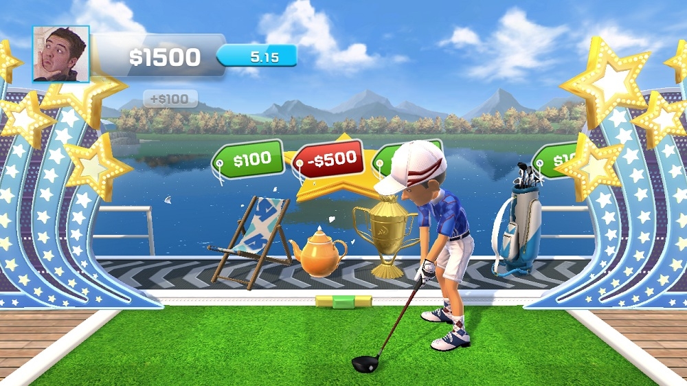 《得分高手 高尔夫》 KINECT体感英文版XBOX360版 游戏截图 4