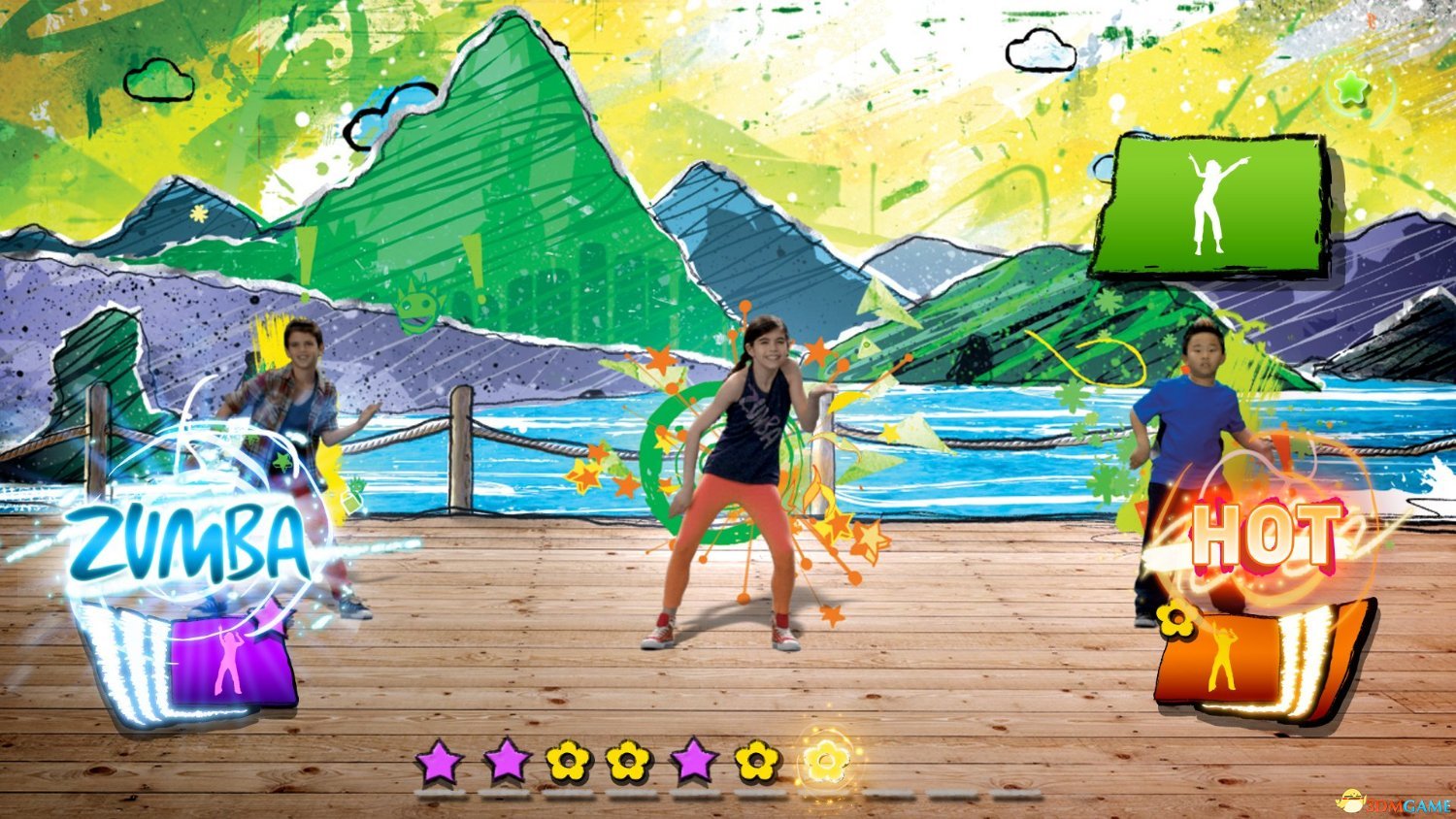 《Kinect对应:儿童桑巴舞》英文ISO美锁区版XBOX360版 游戏截图 2