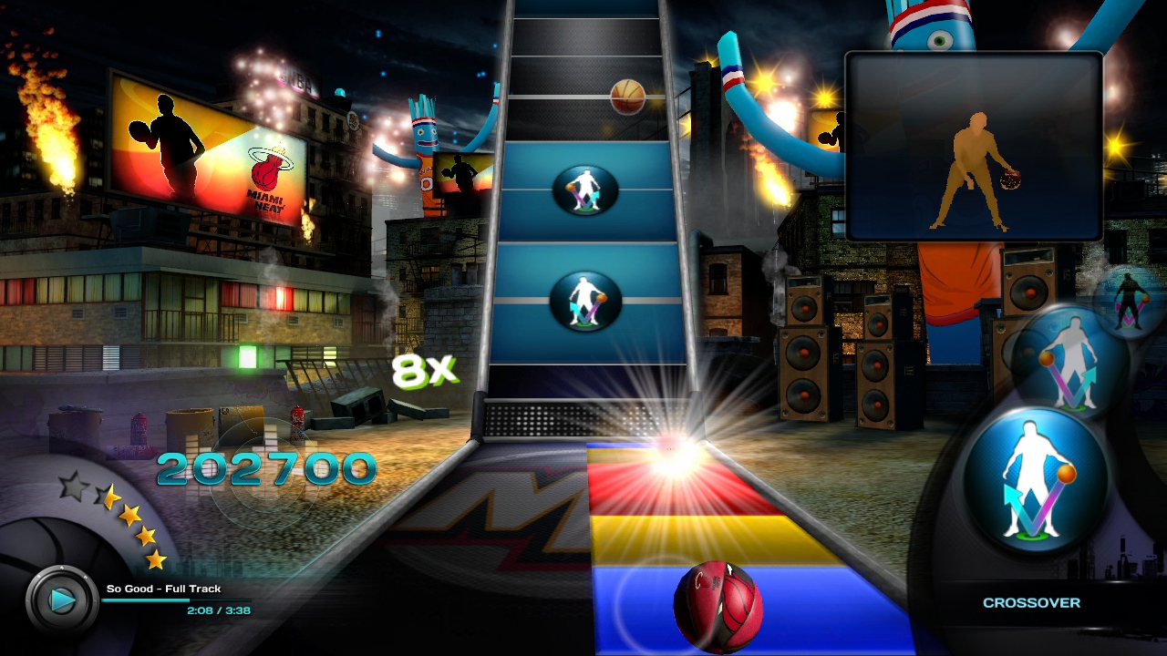 《KINEC：NBA宅篮高手》GOD版XBOX360版 游戏截图 2