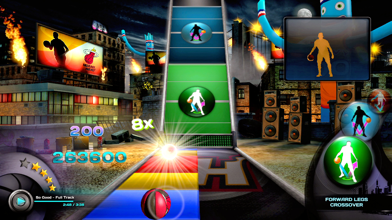 《KINEC：NBA宅篮高手》GOD版XBOX360版 游戏截图 4